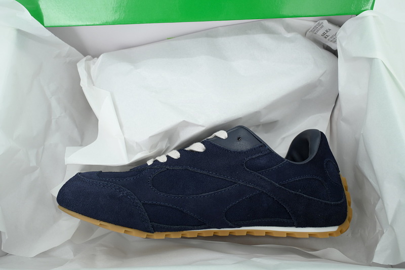 【BA3M9】深蓝 葆蝶家跑鞋2代 低帮休闲跑鞋 851621 V3MS0 4118 Bottega Veneta Orbit Sneaker 'Dark Blue'