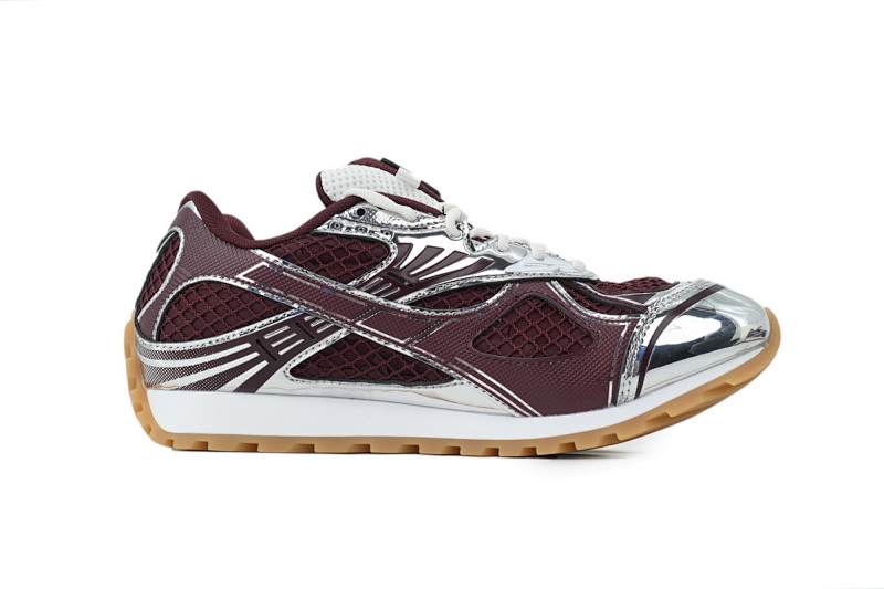 【CA1MB】酒红 葆蝶家跑鞋 Bottega Veneta Orbit低帮休闲跑鞋 Wine Red