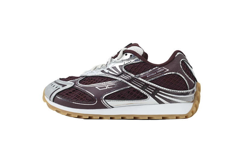 【CA1MB】酒红 葆蝶家跑鞋 Bottega Veneta Orbit低帮休闲跑鞋 Wine Red