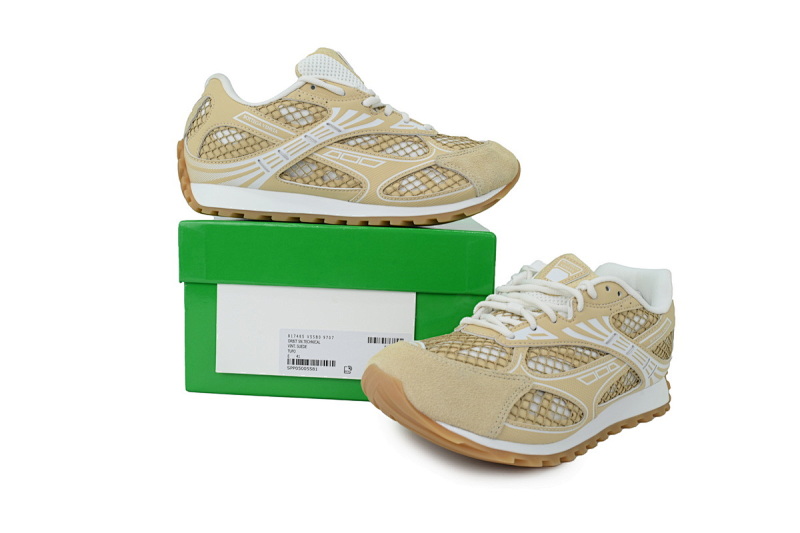 【CA1MB】米黄 葆蝶家跑鞋 Bottega Veneta Orbit低帮休闲跑鞋 Beige