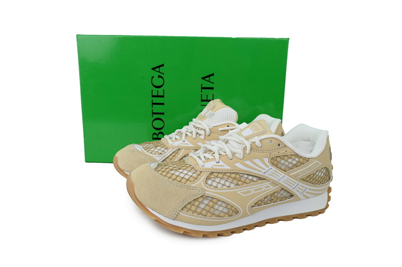 【CA1MB】米黄 葆蝶家跑鞋 Bottega Veneta Orbit低帮休闲跑鞋 Beige