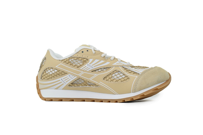 【CA1MB】米黄 葆蝶家跑鞋 Bottega Veneta Orbit低帮休闲跑鞋 Beige