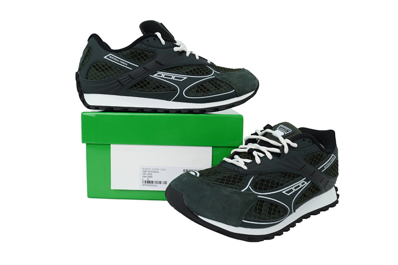 【CA1MB】深绿 葆蝶家跑鞋 Bottega Veneta Orbit低帮休闲跑鞋 Dark Green