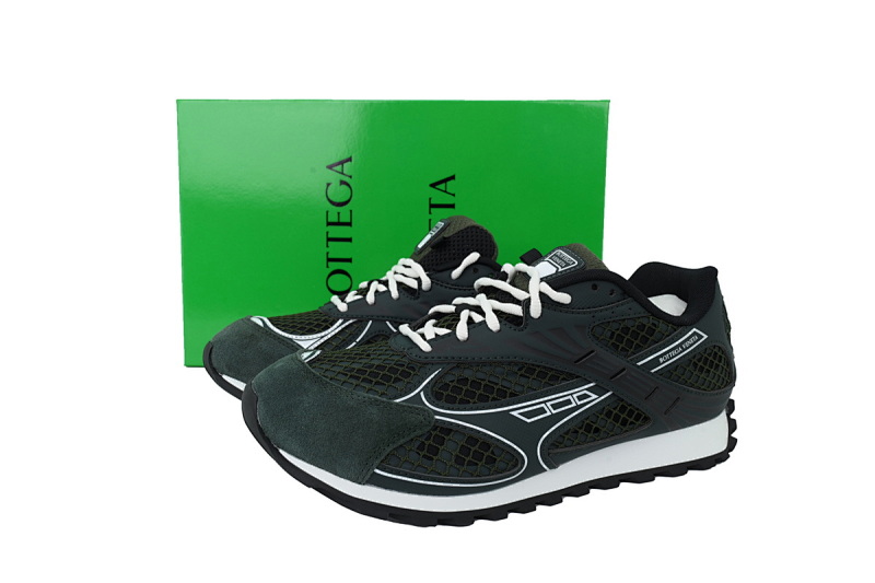 【CA1MB】深绿 葆蝶家跑鞋 Bottega Veneta Orbit低帮休闲跑鞋 Dark Green