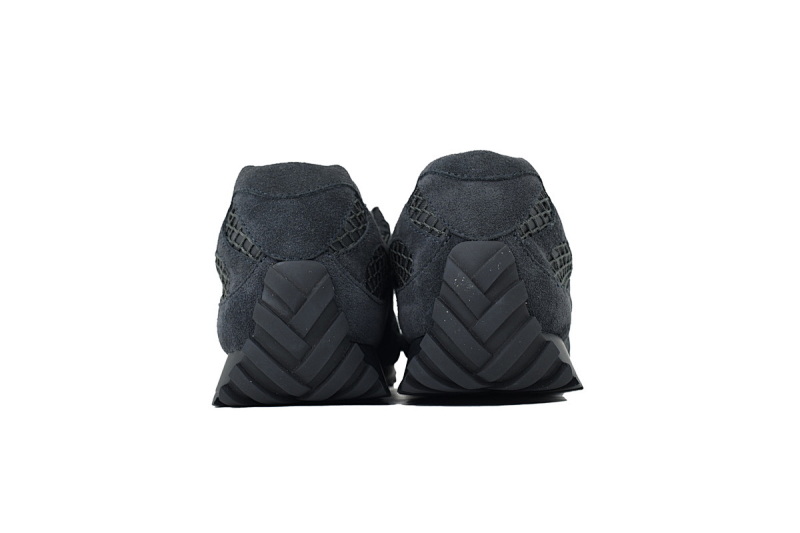 【CA1MB】绒面黑色 葆蝶家跑鞋 Bottega Veneta Orbit低帮休闲跑鞋 Black Suede