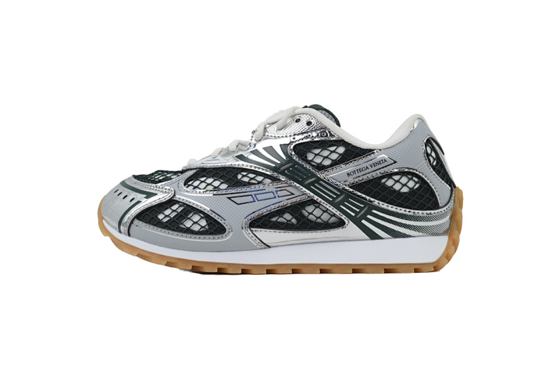yupoo_309972_66463c5c.jpg 【CA1MB】墨绿银 葆蝶家跑鞋 Bottega Veneta Orbit低帮休闲跑鞋 Dark Green Silver