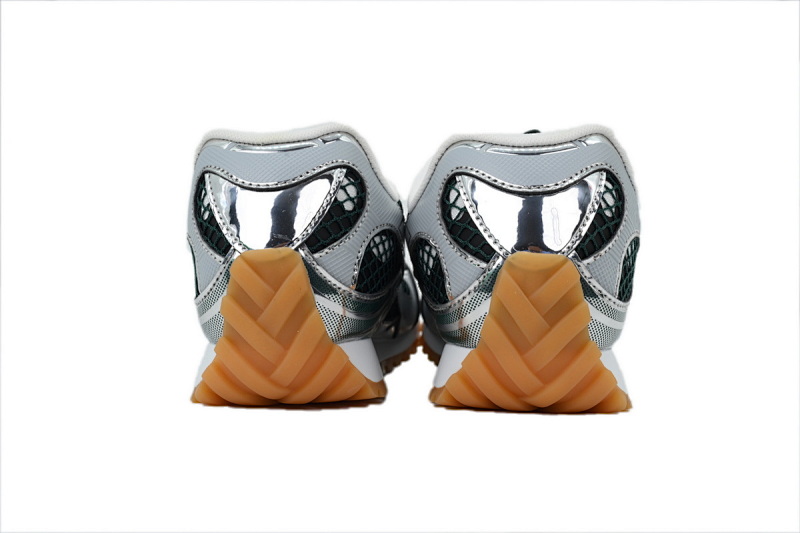 【CA1MB】墨绿银 葆蝶家跑鞋 Bottega Veneta Orbit低帮休闲跑鞋 Dark Green Silver