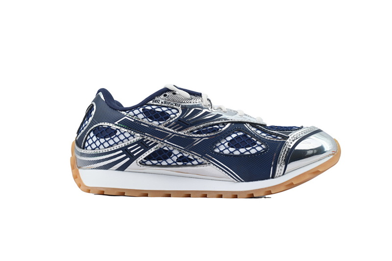【CA1MB】深蓝银 葆蝶家跑鞋 Bottega Veneta Orbit低帮休闲跑鞋 Deep Blue Silver