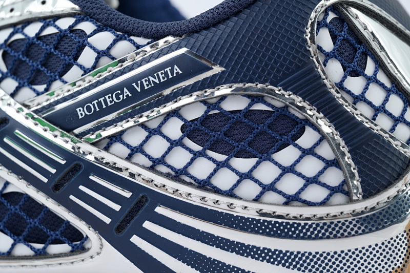 【CA1MB】深蓝银 葆蝶家跑鞋 Bottega Veneta Orbit低帮休闲跑鞋 Deep Blue Silver