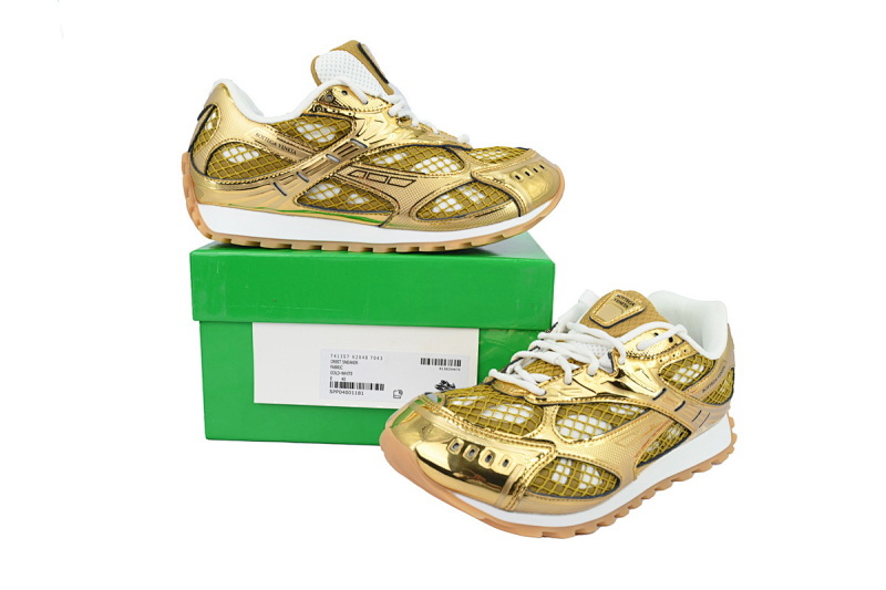 yupoo_310044_0ca4adc7.jpg 【CA1MB】金色 葆蝶家跑鞋 Bottega Veneta Orbit低帮休闲跑鞋 Golden