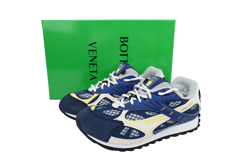 【CA1MB】深蓝 葆蝶家跑鞋 Bottega Veneta Orbit低帮休闲跑鞋Dark Blue