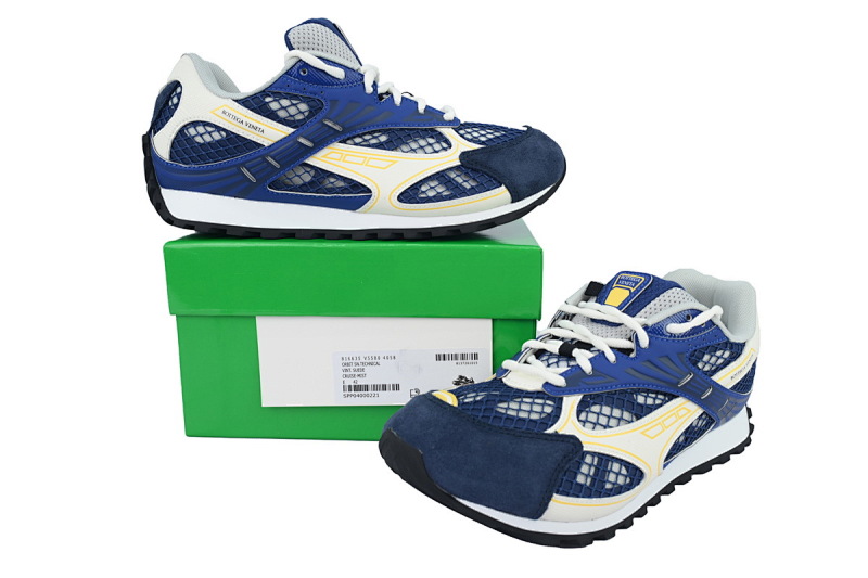 【CA1MB】深蓝 葆蝶家跑鞋 Bottega Veneta Orbit低帮休闲跑鞋Dark Blue