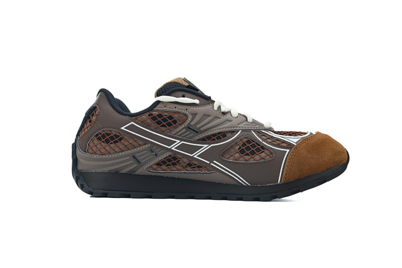 【CA1MB】棕色 葆蝶家跑鞋 Bottega Veneta Orbit低帮休闲跑鞋Brown