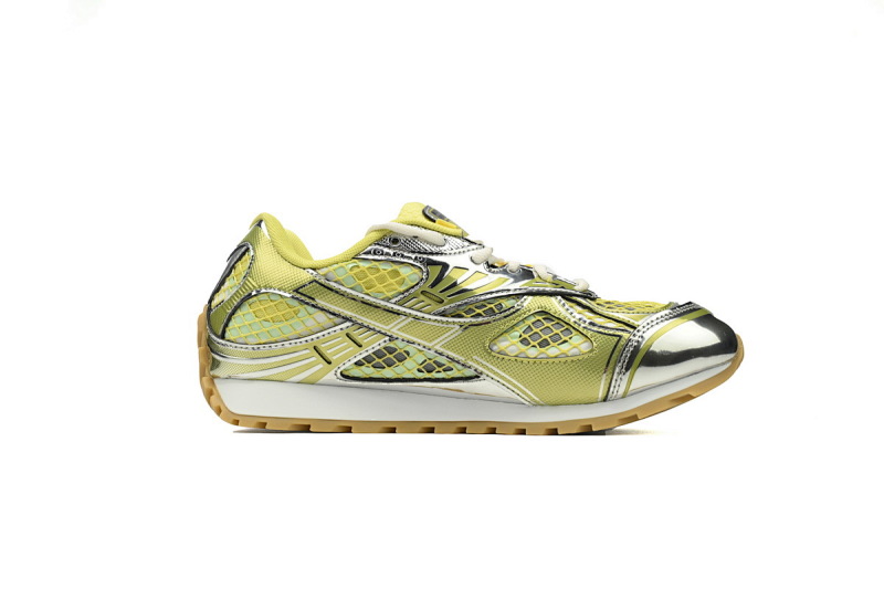 【CA1MB】黄色 葆蝶家跑鞋 Bottega Veneta Orbit低帮休闲跑鞋Yellow