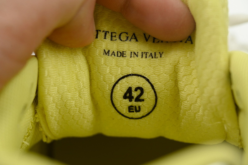 【CA1MB】黄色 葆蝶家跑鞋 Bottega Veneta Orbit低帮休闲跑鞋Yellow