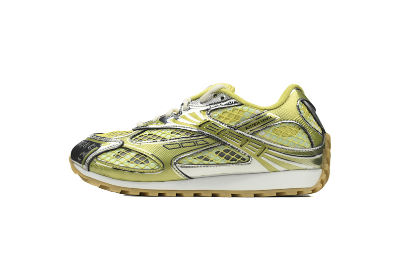 【CA1MB】黄色 葆蝶家跑鞋 Bottega Veneta Orbit低帮休闲跑鞋Yellow