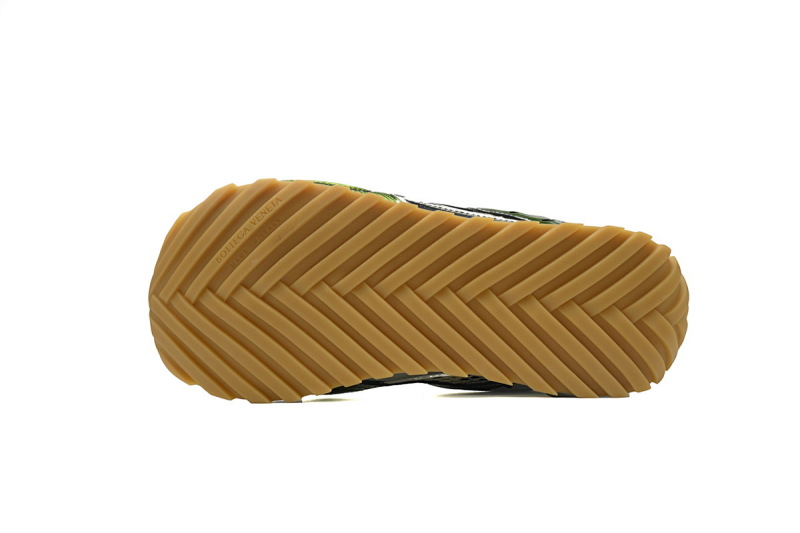 【CA1MB】橄榄绿 葆蝶家跑鞋 Bottega Veneta Orbit低帮休闲跑鞋Olive Green