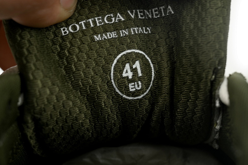 【CA1MB】橄榄绿 葆蝶家跑鞋 Bottega Veneta Orbit低帮休闲跑鞋Olive Green
