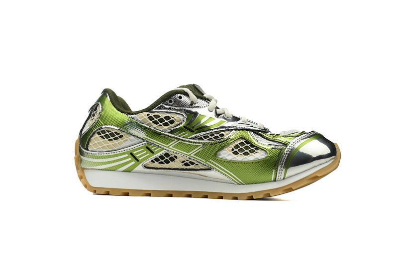 【CA1MB】橄榄绿 葆蝶家跑鞋 Bottega Veneta Orbit低帮休闲跑鞋Olive Green