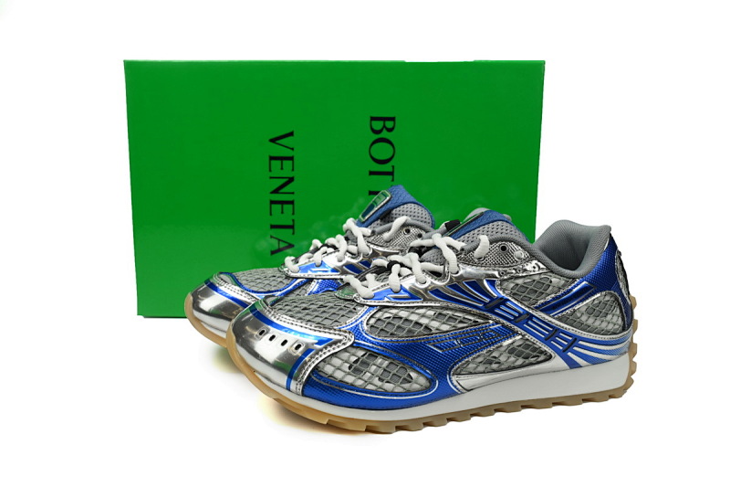 【CA1MB】蓝色 葆蝶家跑鞋 Bottega Veneta Orbit低帮休闲跑鞋Blue