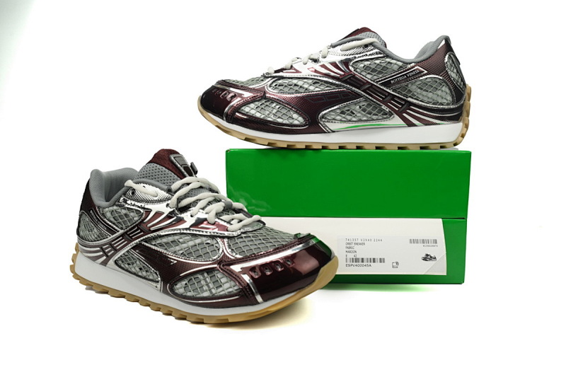 yupoo_310284_6635e8ba.jpg 【CA1MB】灰红 葆蝶家跑鞋 Bottega Veneta Orbit低帮休闲跑鞋Wine Red