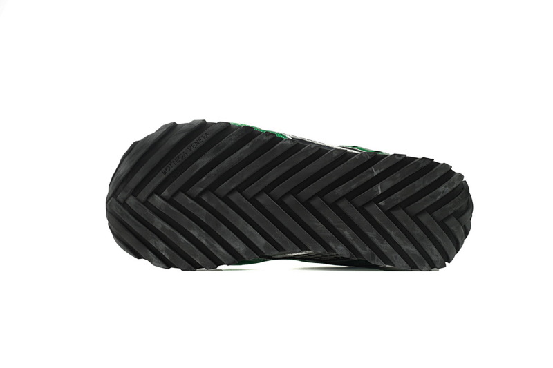 【CA1MB】绿色 葆蝶家跑鞋 Bottega Veneta Orbit低帮休闲跑鞋Green