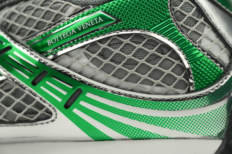 【CA1MB】绿色 葆蝶家跑鞋 Bottega Veneta Orbit低帮休闲跑鞋Green