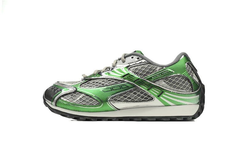 【CA1MB】绿色 葆蝶家跑鞋 Bottega Veneta Orbit低帮休闲跑鞋Green
