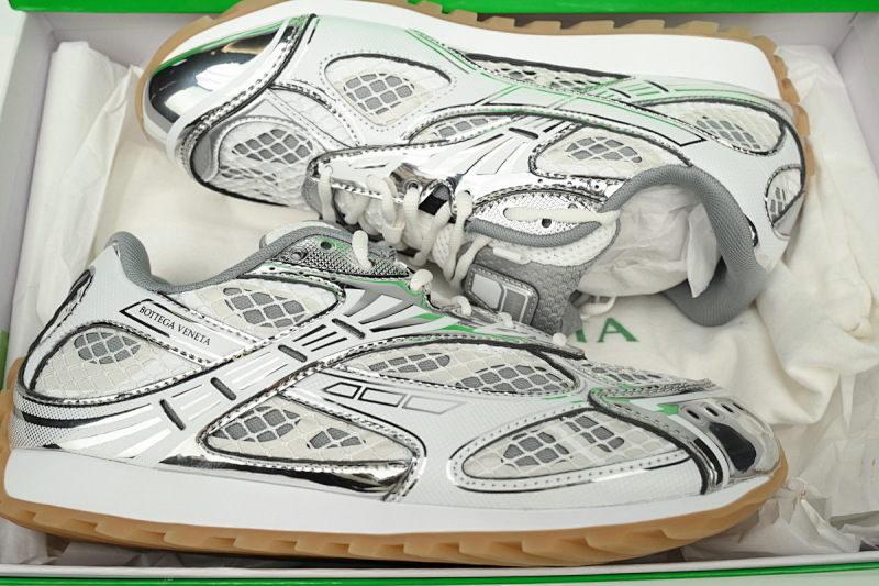 yupoo_310332_fbb5e4e5.jpg 【CA1MB】银色 葆蝶家跑鞋 Bottega Veneta Orbit低帮休闲跑鞋Silver