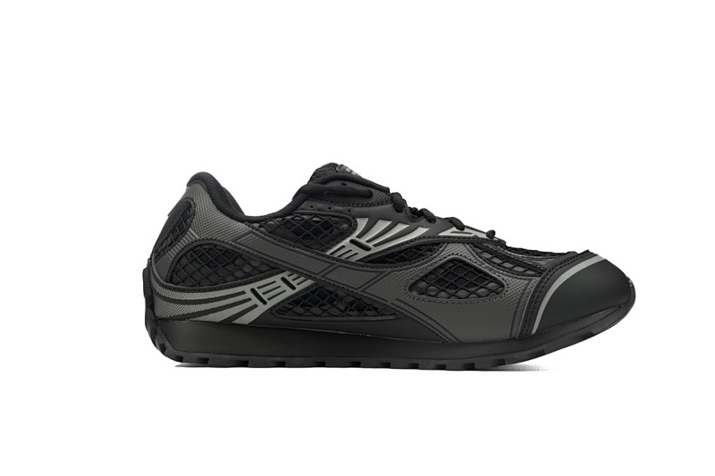【CA1MB】黑色 葆蝶家跑鞋 Bottega Veneta Orbit低帮休闲跑鞋Black