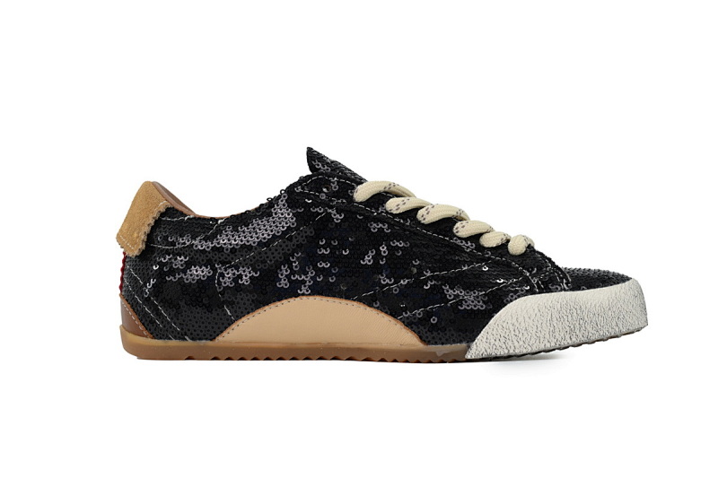 【CA0HZ】 黑亮片 GGDB 时尚休闲小脏鞋 Golden Goose True Star Black Glossy Film