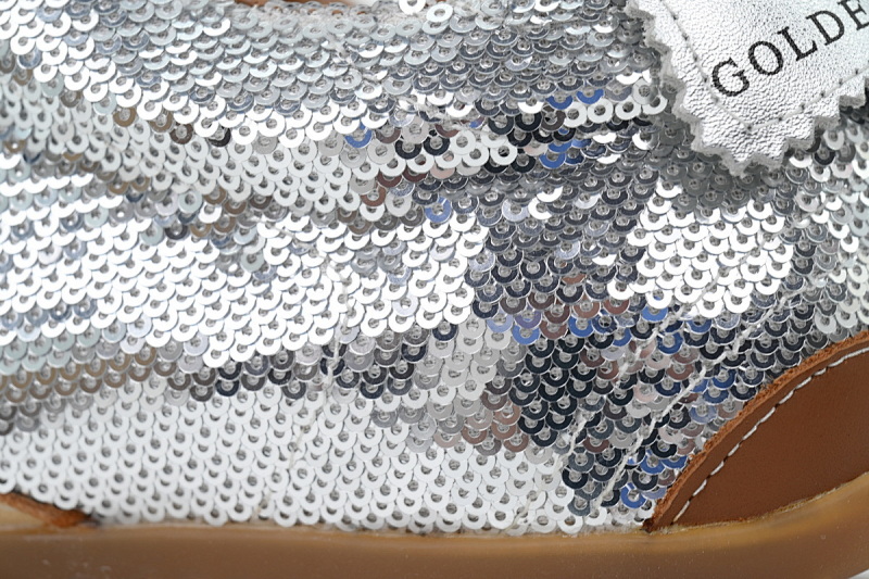 【CA0HZ】银亮片 GGDB 时尚休闲小脏鞋  Golden Goose True Star  Silver Glitter