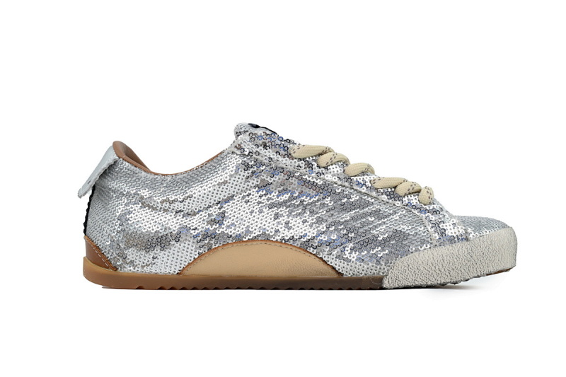 【CA0HZ】银亮片 GGDB 时尚休闲小脏鞋  Golden Goose True Star  Silver Glitter