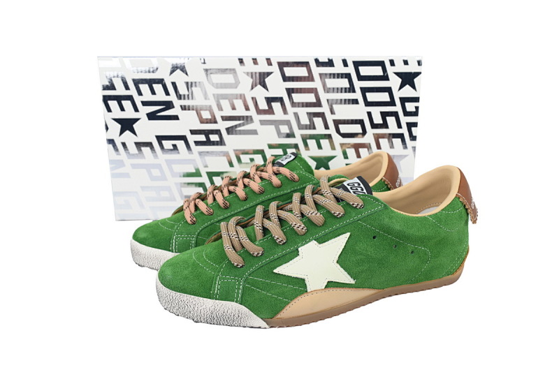 【CA0HZ】25绿色 GGDB 时尚休闲小脏鞋 Golden Goose True Star 'Green'