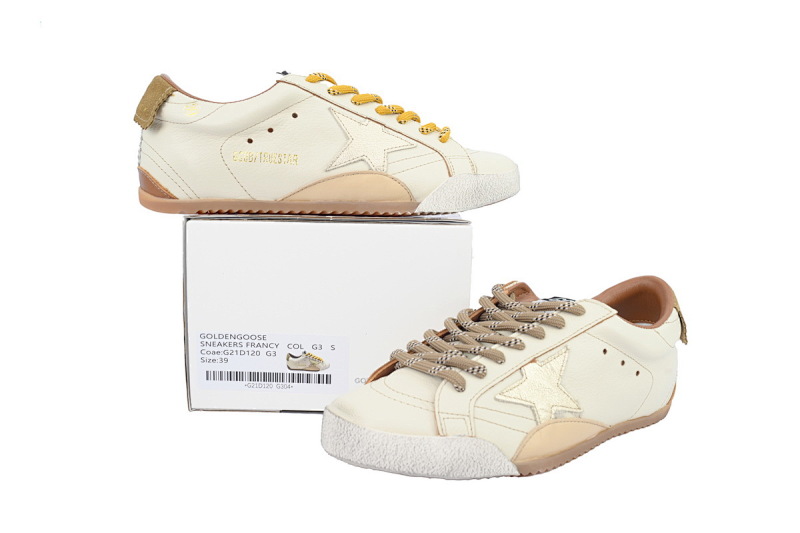 【CA0HZ】25白银 GGDB 时尚休闲小脏鞋 Golden Goose True Star 'Silver'