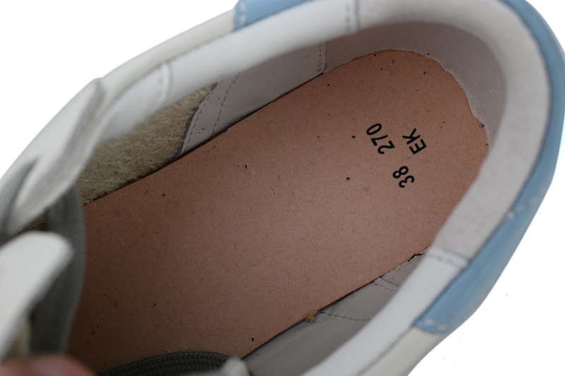 【CA0ET】天空蓝尾 GGDB 时尚休闲小脏鞋 Golden Goose Super Star 'Blue Heel'