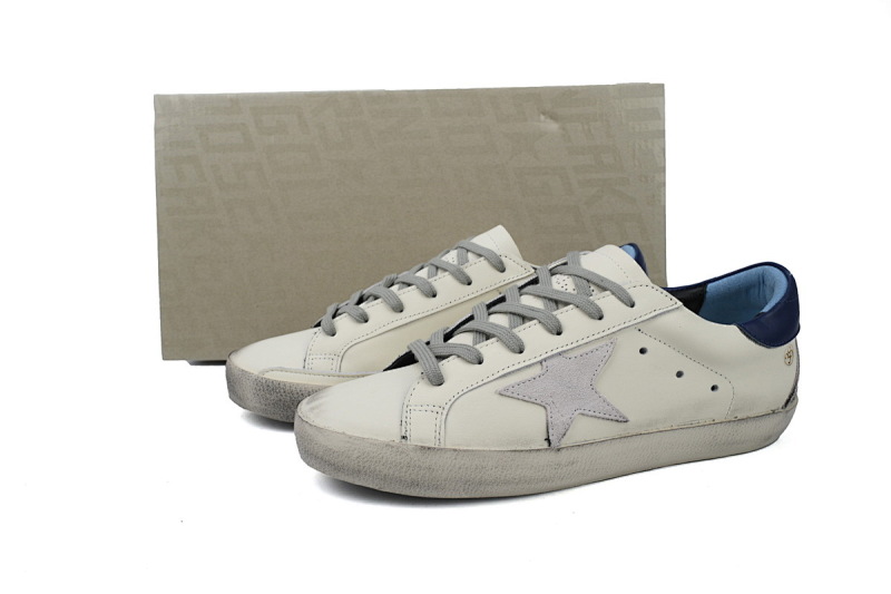 【CA0ET】藏蓝尾 GGDB 时尚休闲小脏鞋 Golden Goose Super Star 'Dark Blue Heel'
