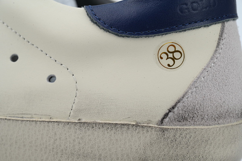 【CA0ET】藏蓝尾 GGDB 时尚休闲小脏鞋 Golden Goose Super Star 'Dark Blue Heel'