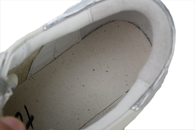 【CA0ET】银尾 GGDB 时尚休闲小脏鞋 Golden Goose Super Star 'Silver Heel'