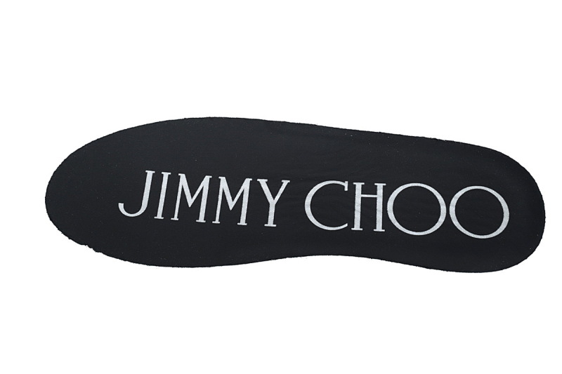 【CA7XP】女款黑色 吉米周板鞋Women's Jimmy Choo Palma Maxi Black and Latte Canvas Platform Trainers
