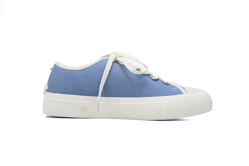 【CA7XP】男款蓝色 吉米周板鞋 Jimmy Choo Palma Maxi Blue Canvas Platform Trainers PALMAMAXIFCYE043621