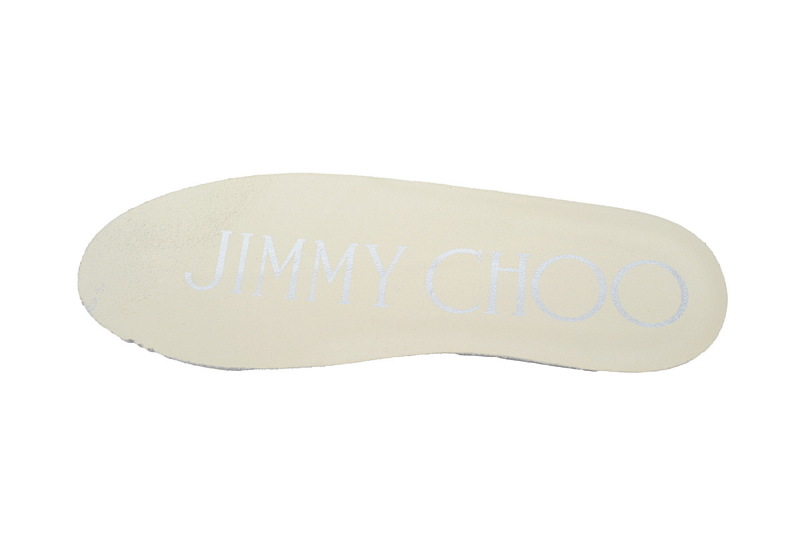 【CA7XP】女款白色 吉米周板鞋Women's Jimmy Choo Palma Maxi White Canvas Platform Trainers