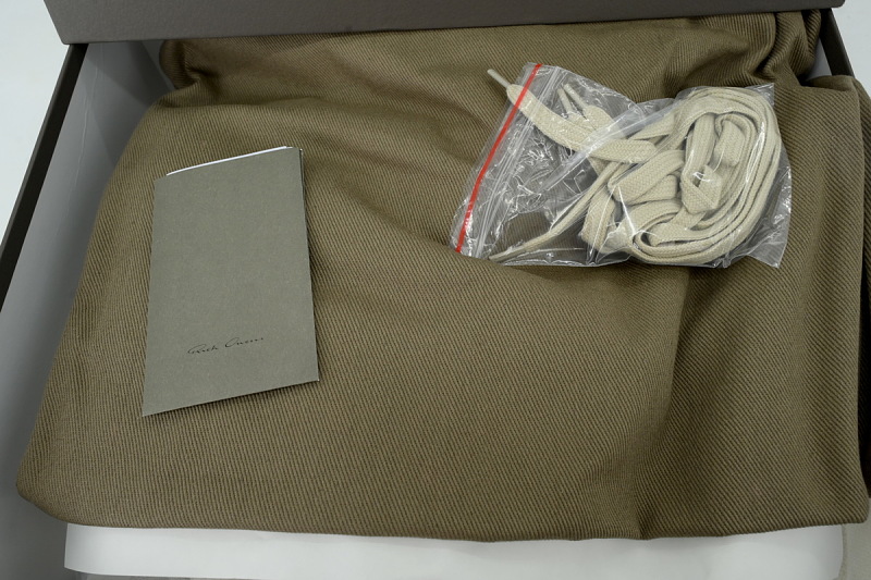 【EA5ET】倒三角全白 里克•欧文斯高帮休闲鞋 Rick Owens Wmns Strobe Geobasket 'Milk'