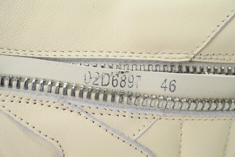 【EA5ET】倒三角全白 里克•欧文斯高帮休闲鞋 Rick Owens Wmns Strobe Geobasket 'Milk'