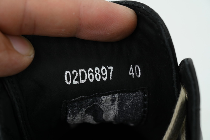 【EA5ET】西瓜头厚底黑 里克•欧文斯低帮厚底休闲鞋 Rick Owens Wmns DRKSHDW Double Bumper Low 'Black Milk'