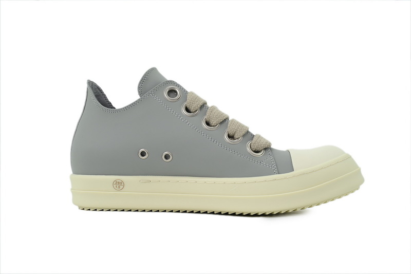 【DA7ET】西瓜头雾霾蓝 里克•欧文斯低帮休闲鞋 Rick Owens Wmns Porterville Jumbo Laced Low 'Pale Blue Milk'
