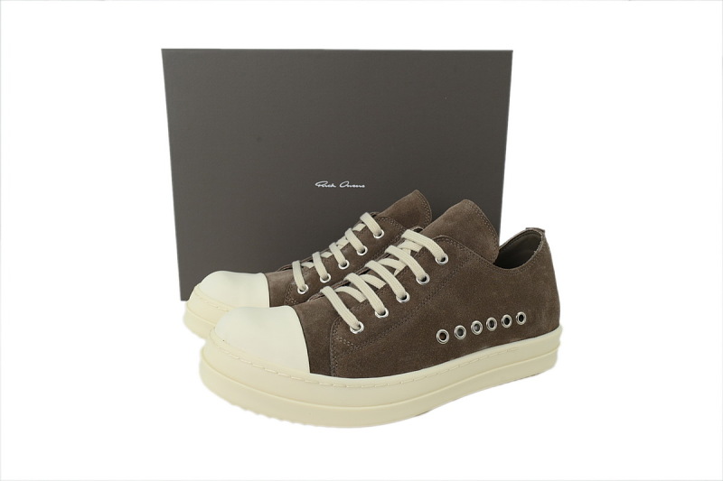 yupoo_310986_2ff2d62a.jpg 【DA7ET】棕色皮六孔 里克•欧文斯低帮休闲鞋 Rick Owens Temple Extreme Low Sneaks 'Brown'