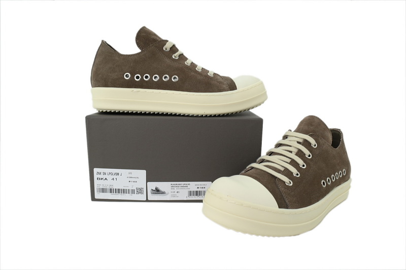 yupoo_310986_c970c904.jpg 【DA7ET】棕色皮六孔 里克•欧文斯低帮休闲鞋 Rick Owens Temple Extreme Low Sneaks 'Brown'