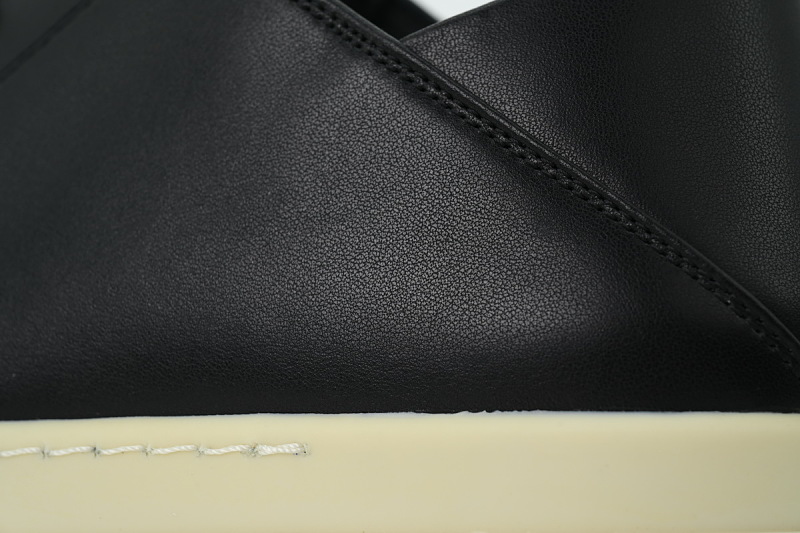 yupoo_311026_32636325.jpg 【DA7ET】西瓜头踩跟 里克•欧文斯低帮休闲鞋 Rick Owens Lpolvs Vintage Low 'Black Milk'