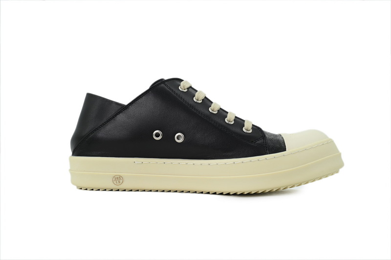 yupoo_311026_a2b85d1f.jpg 【DA7ET】西瓜头踩跟 里克•欧文斯低帮休闲鞋 Rick Owens Lpolvs Vintage Low 'Black Milk'